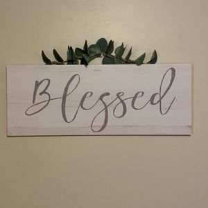 Blessed sign